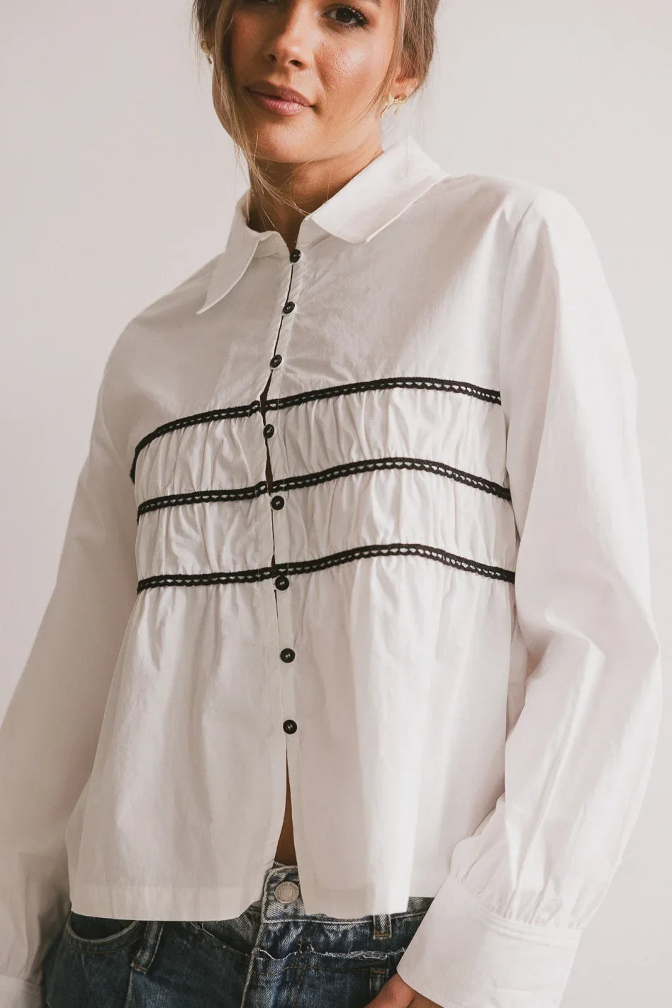 Effie Collared Blouse