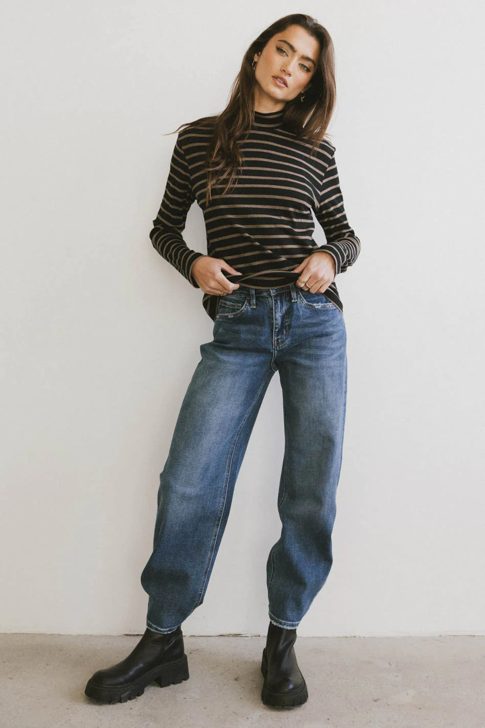 Brenda Barrel Jeans