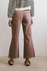 Charlie Distressed Jeans in Mauve - FINAL SALE