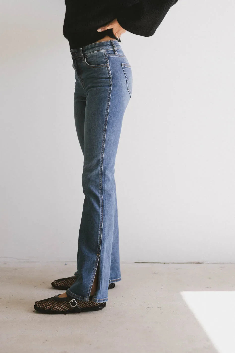 Nellie Cropped Bootcut Jeans - FINAL SALE