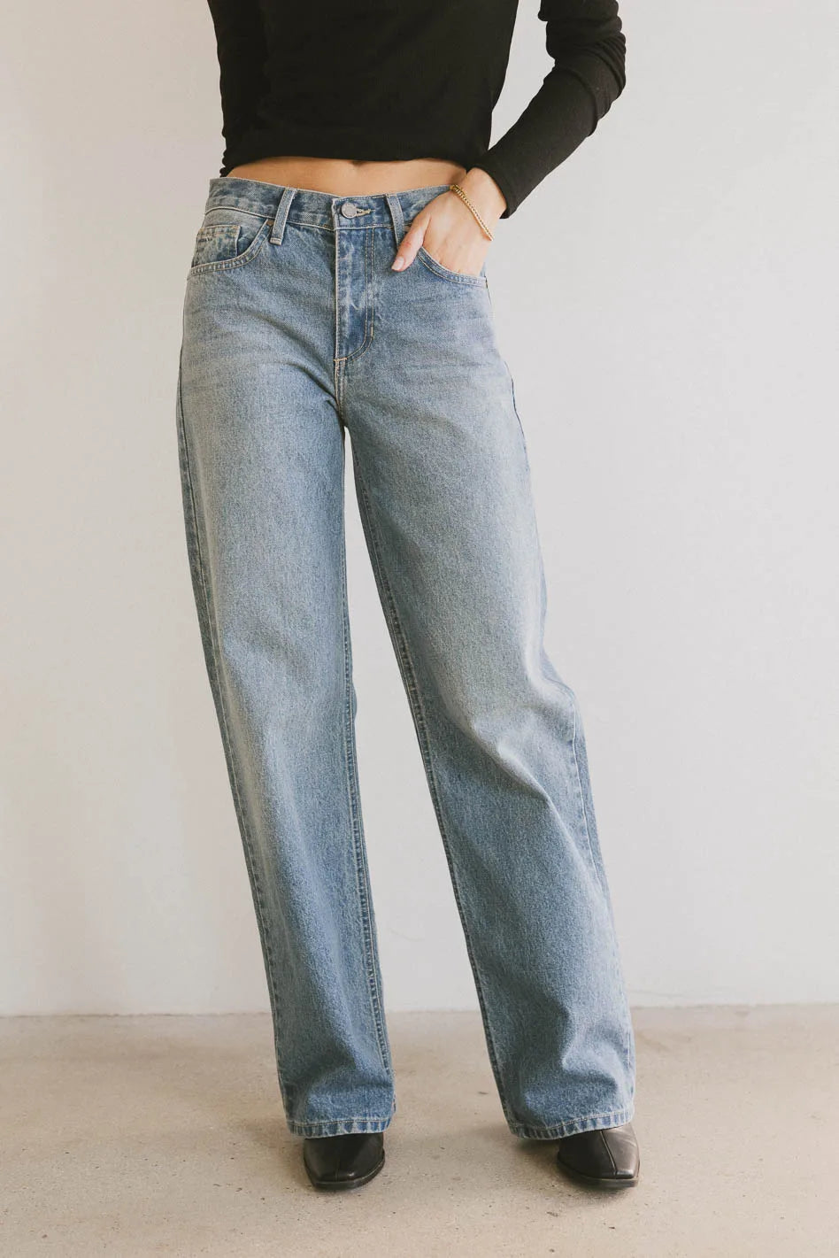 Marlie Relaxed Straight Leg Jeans