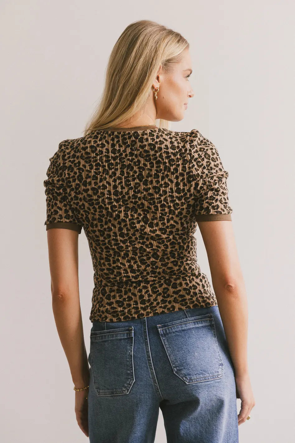 Jolie Leopard Tee