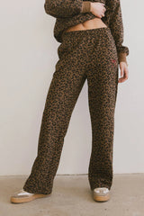 Tessa Leopard Sweatpants