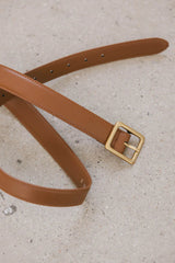 Oshen Leather Belt in Tan