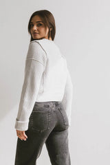 Serena Knit Sweater in Grey