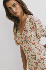 Ainsley Floral Midi Dress