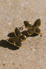 April Butterfly Earrings