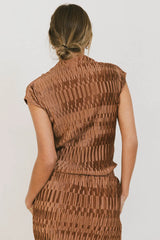 Dream Textured Top in Copper