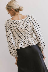 The Velveteen Bow Blouse