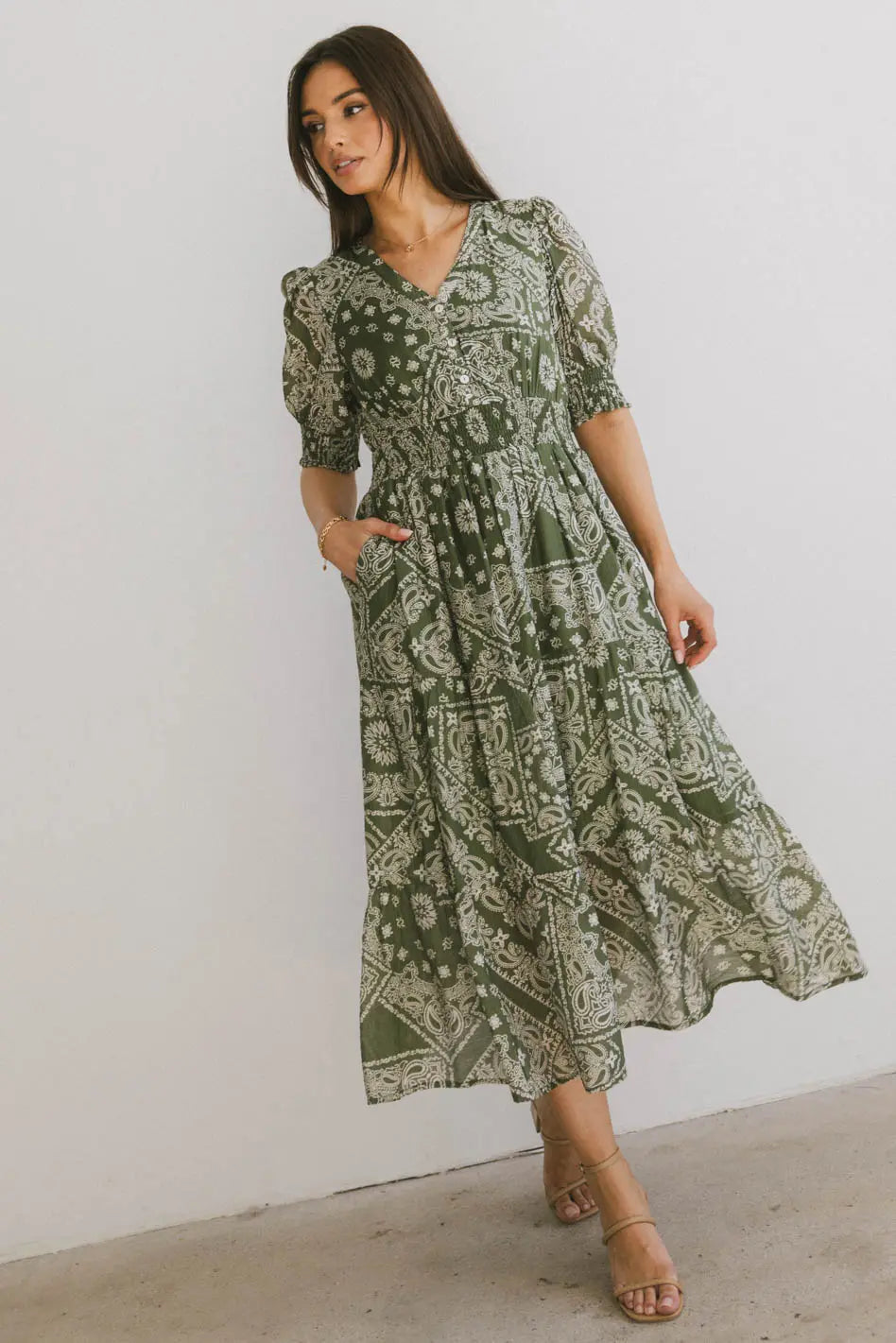 Dia Paisley Midi Dress - FINAL SALE