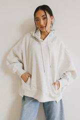 Andie Oversized Hoodie in Grey