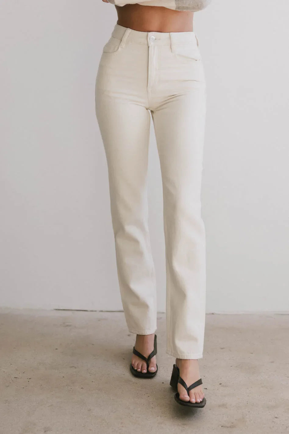 Frank and Oak: Cyndi Straight Leg Jeans - FINAL SALE