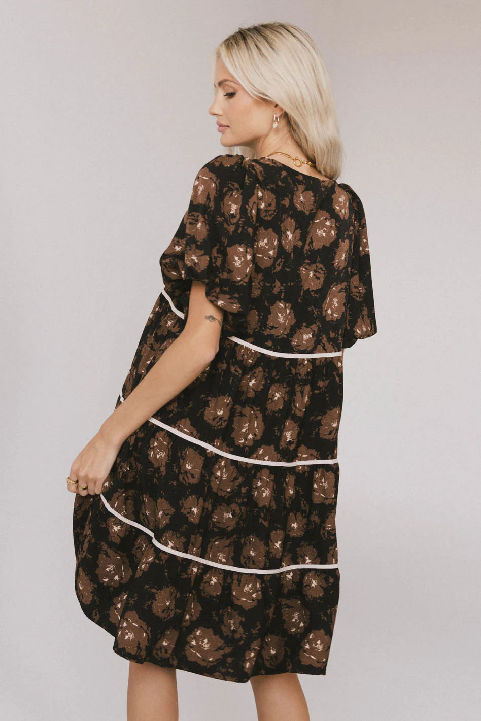 Ostella Floral Midi Dress