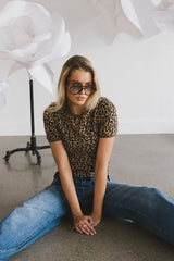 Jolie Leopard Tee