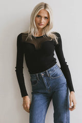 Alder Sweater in Black - FINAL SALE