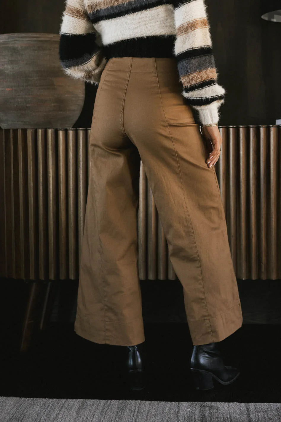 Aspen Wide Leg Pants in Camel