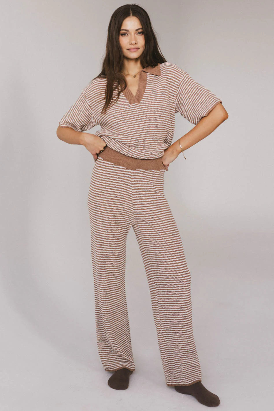 Matilda Striped Knit Pants