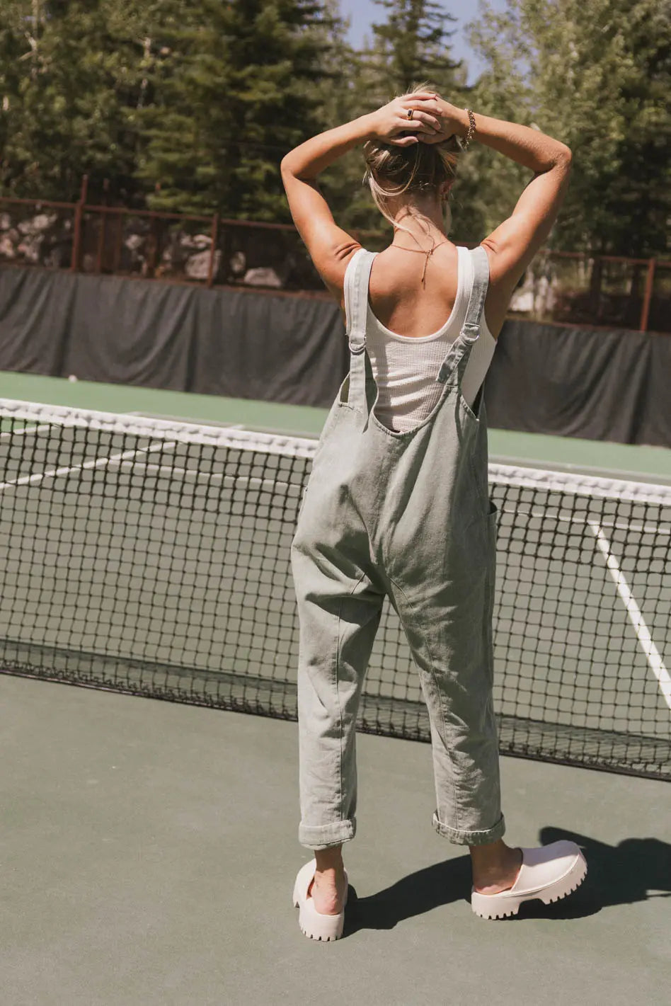 Marie Jumpsuit in Green