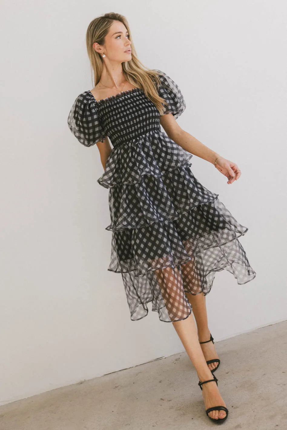 Bowie Tiered Midi Dress