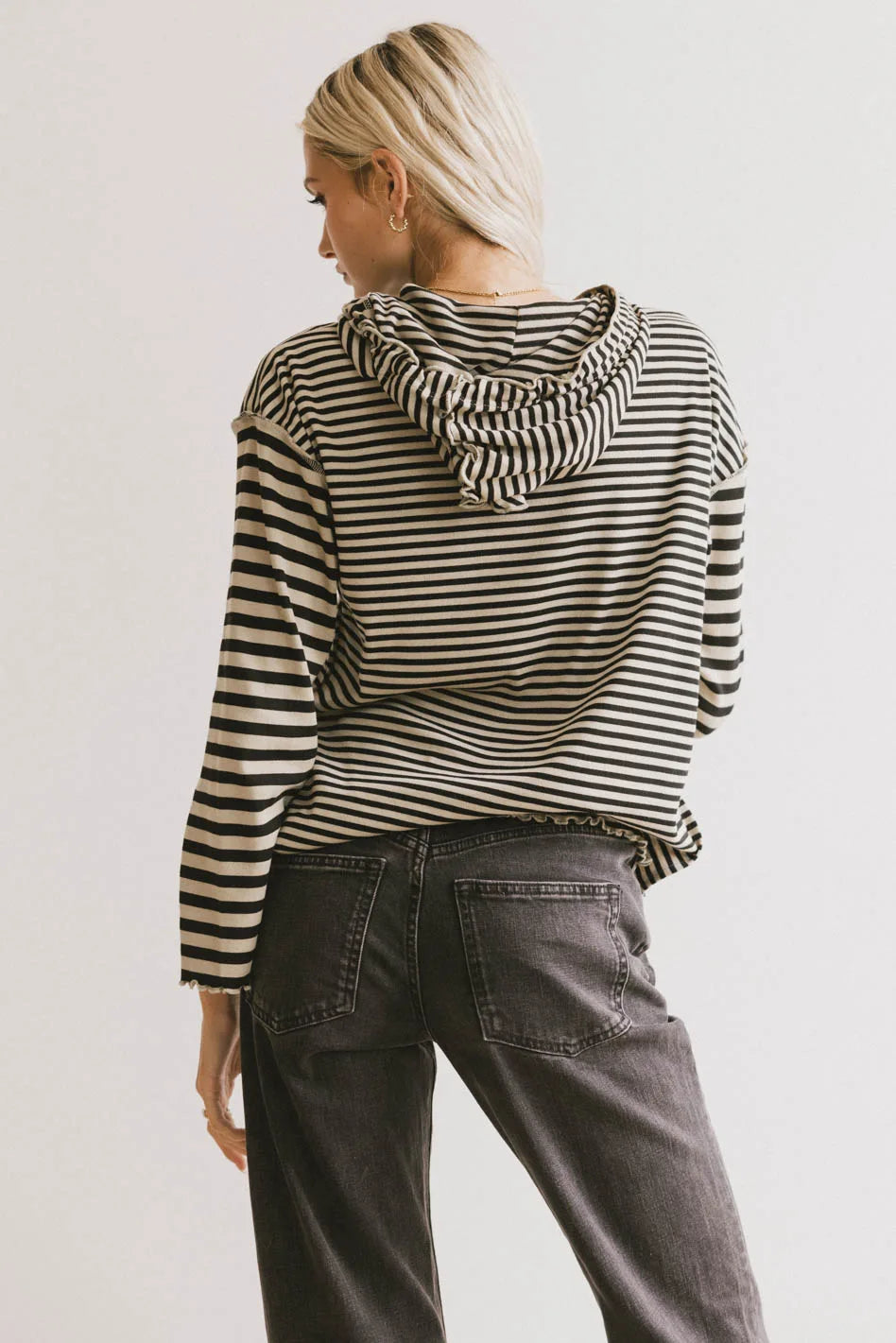 Libby Striped Hoodie