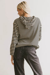 Libby Striped Hoodie