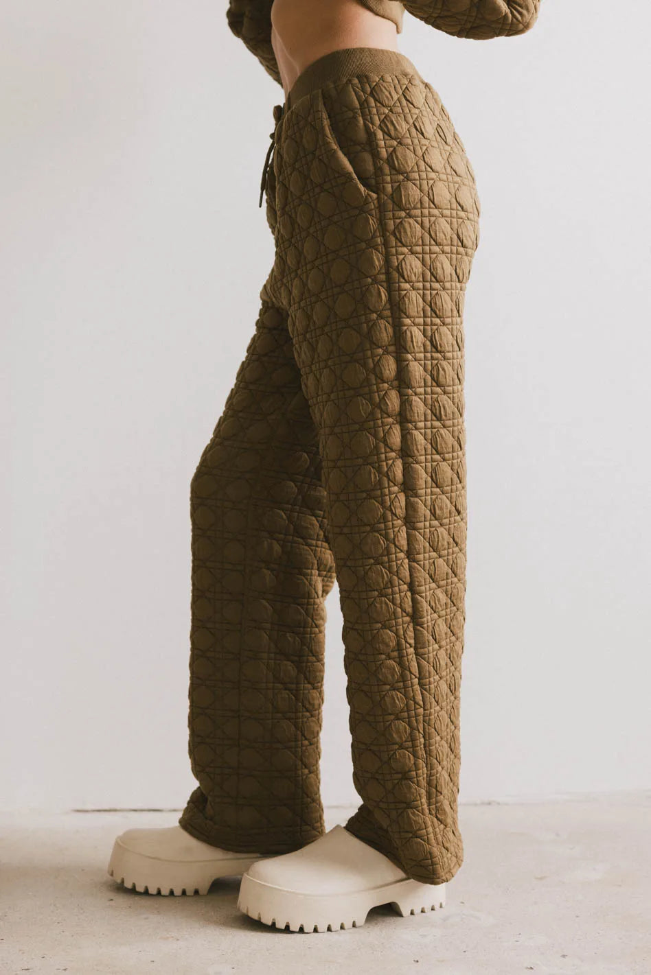 Winry Quilted Pants - FINAL SALE