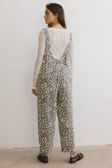 Ziggy Leopard Overalls