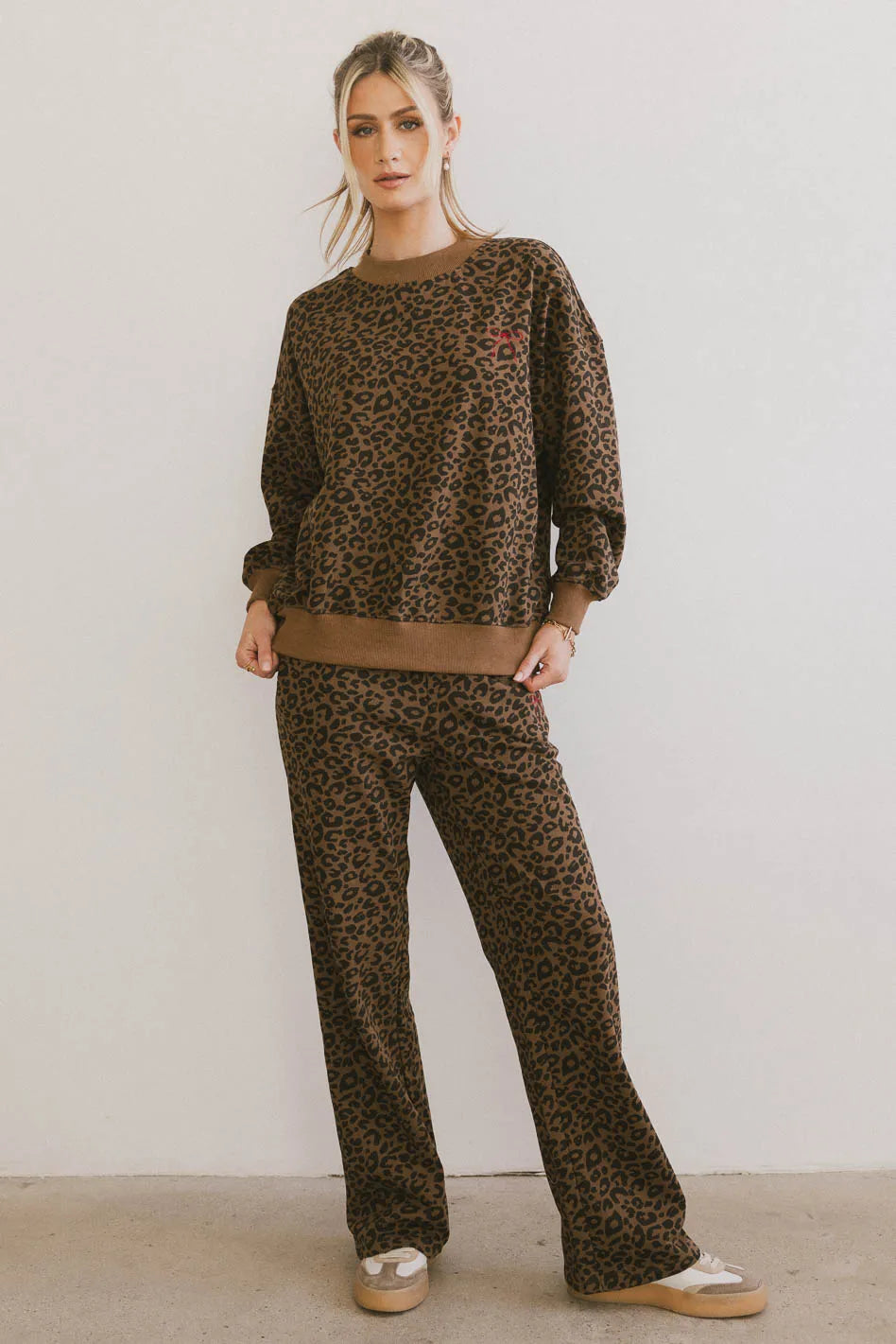 Tessa Leopard Sweatshirt