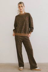 Tessa Leopard Sweatshirt