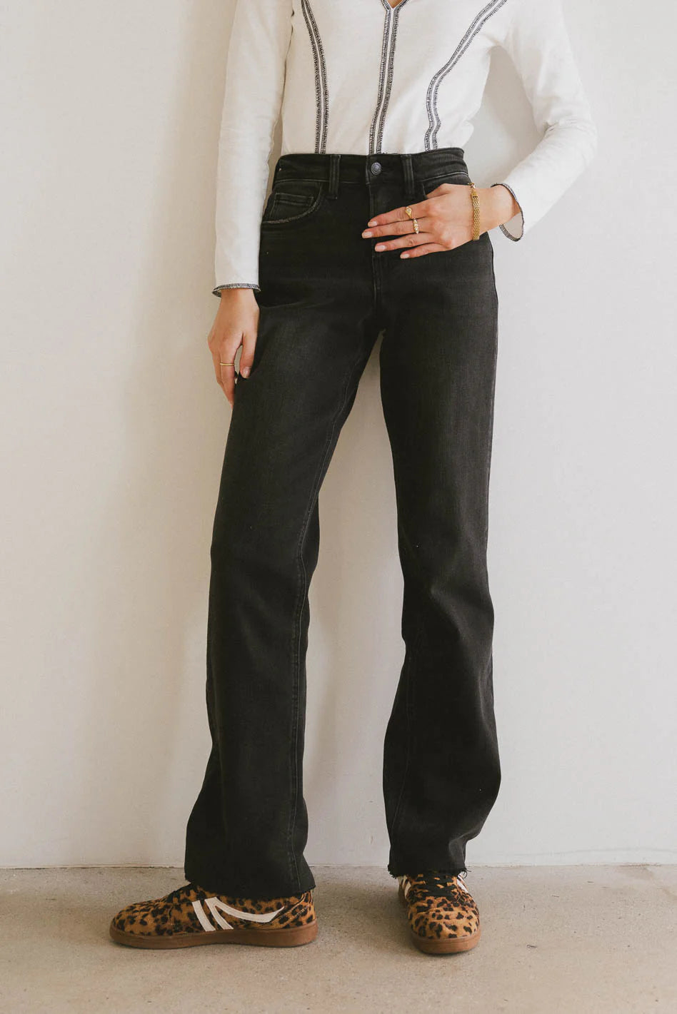 Eliana Wide Leg Jeans