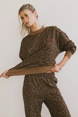 Tessa Leopard Sweatshirt