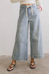 Pablo Wide Leg Denim Pants