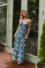 Azura Printed Maxi Dress