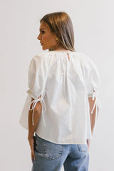 Vicki Blouse in Ivory