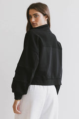 Maxfield Grommet Top in Black