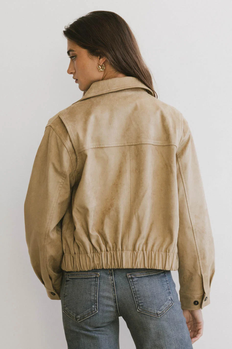 Myli Faux Suede Jacket - FINAL SALE