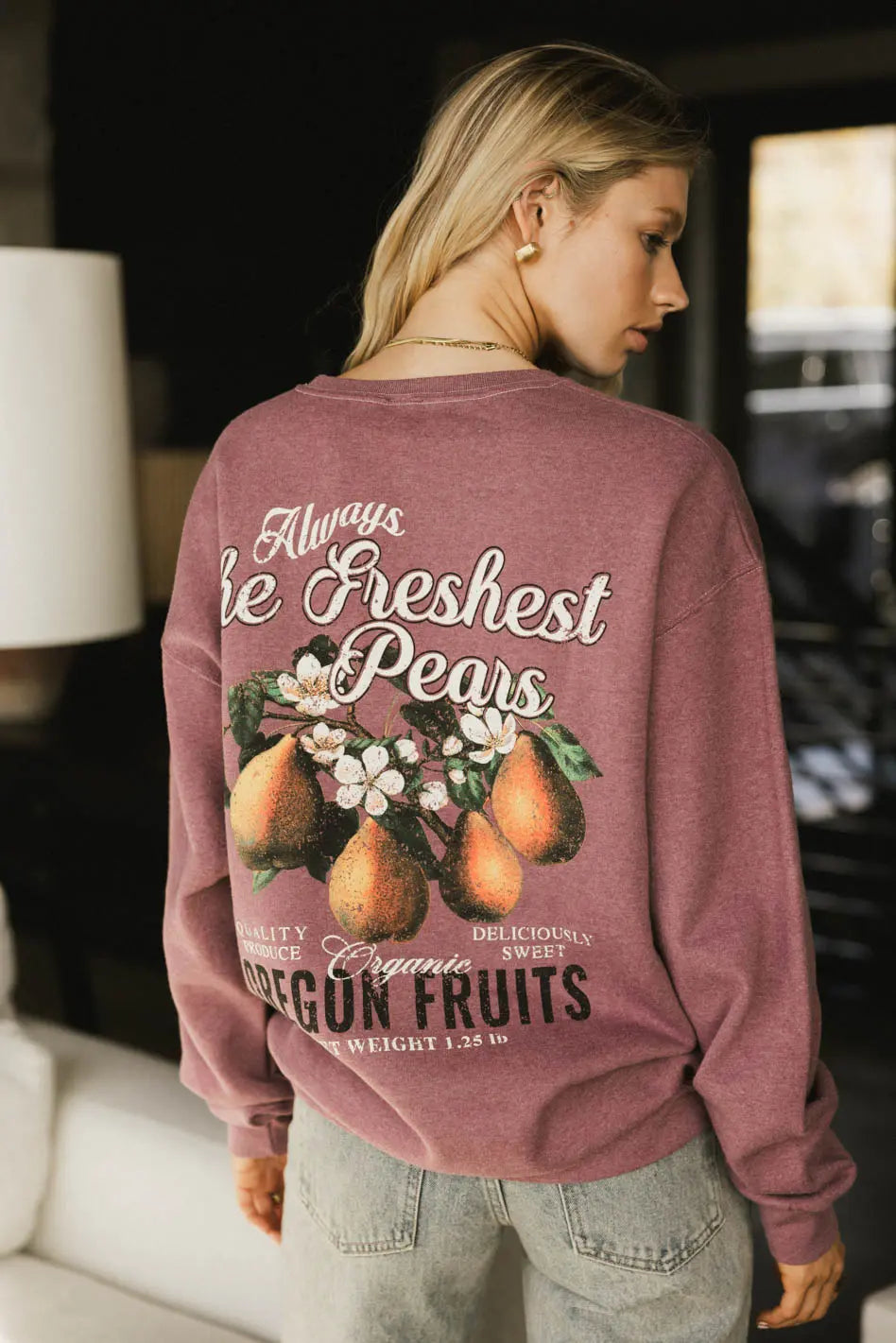 Freshest Pears Crewneck