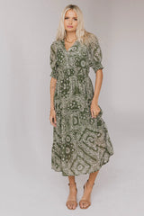 Dia Paisley Midi Dress - FINAL SALE