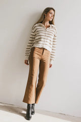 Sable Straight Leg Pants in Camel