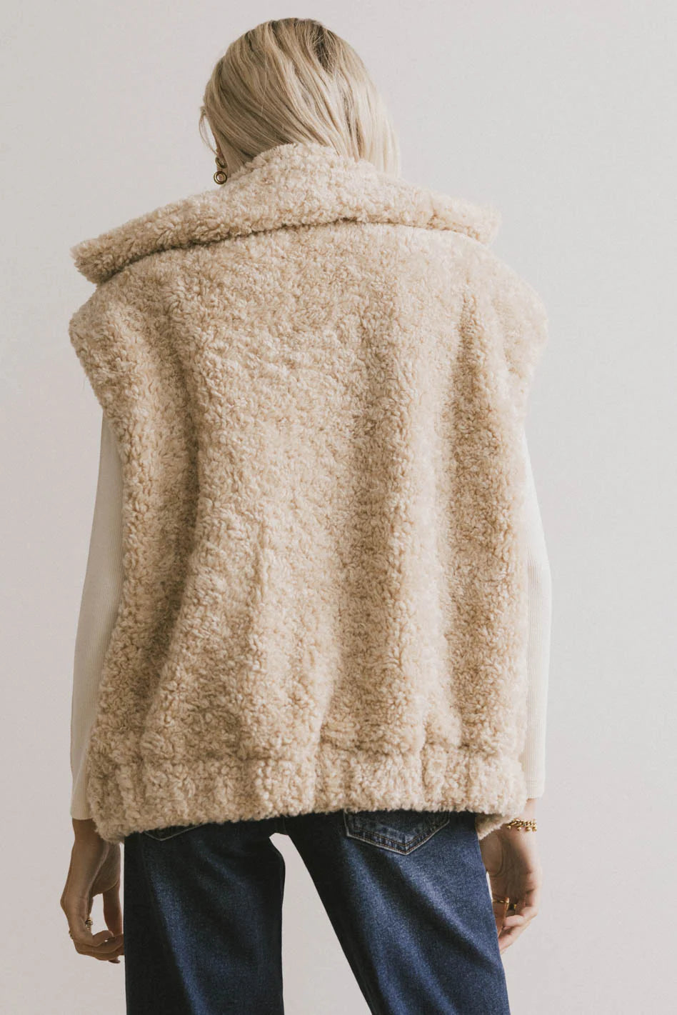 Melodie Sherpa Fleece Vest