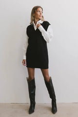 Dottie Mini Dress in Black - FINAL SALE