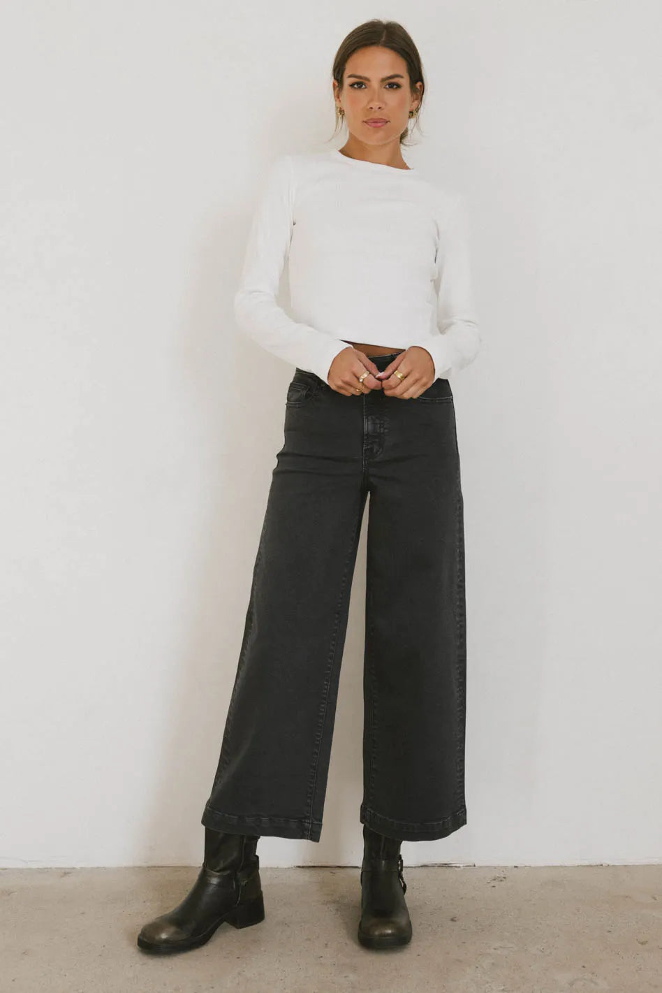 Atzi Wide Leg Jeans