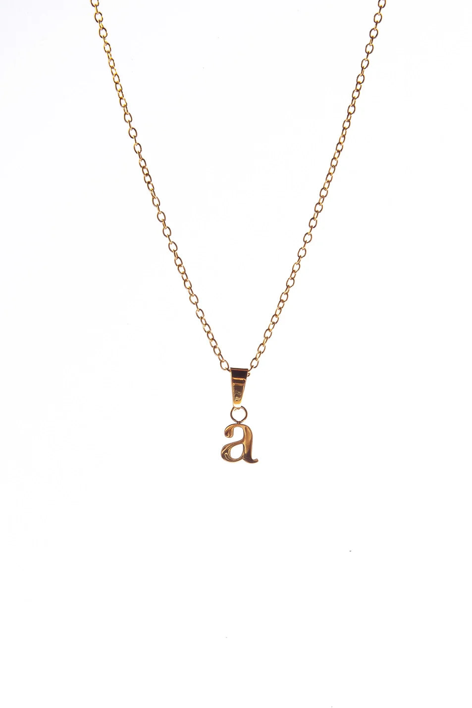 Nella Initial Necklace - Tarnish Free