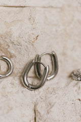 Taylor Hoop Earrings Bundle in Silver