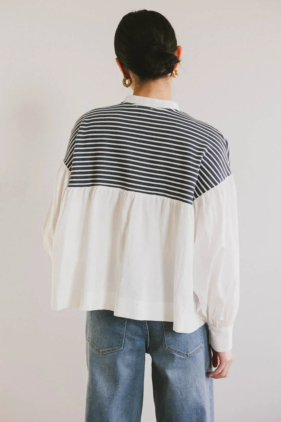 Anchor Striped Top