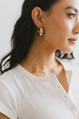 Margot Open Hoop Earrings