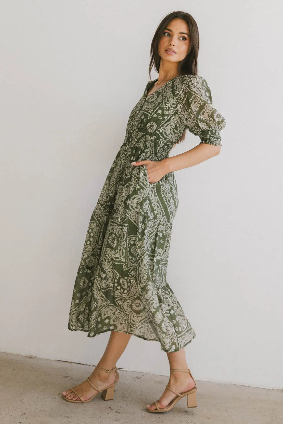 Dia Paisley Midi Dress - FINAL SALE