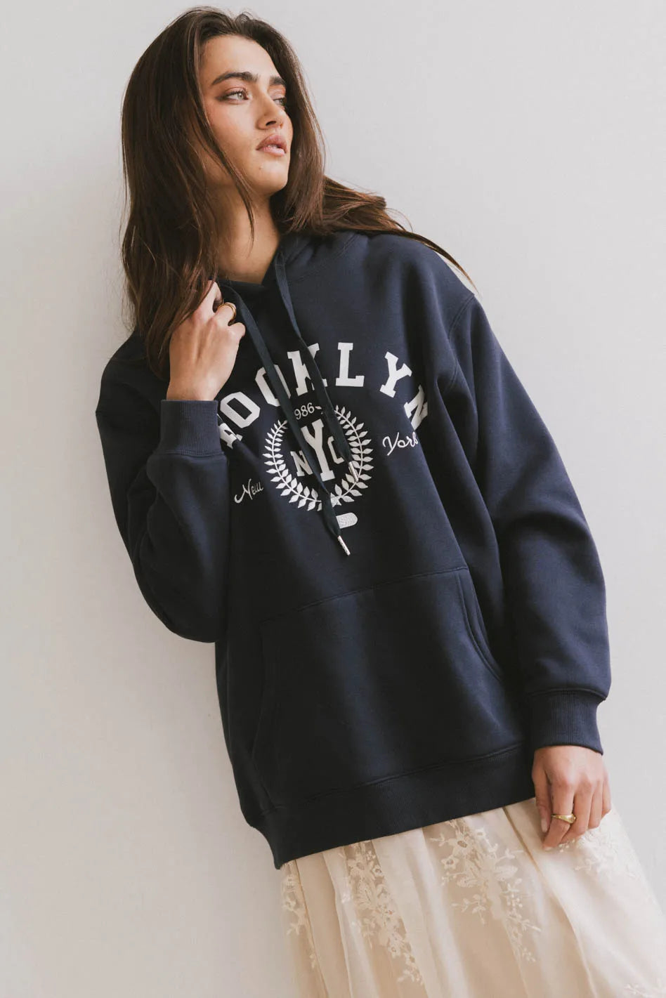 Brooklyn New York Graphic Hoodie - FINAL SALE