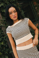 Smith Knit Striped Sweater