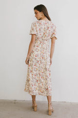 Ainsley Floral Midi Dress